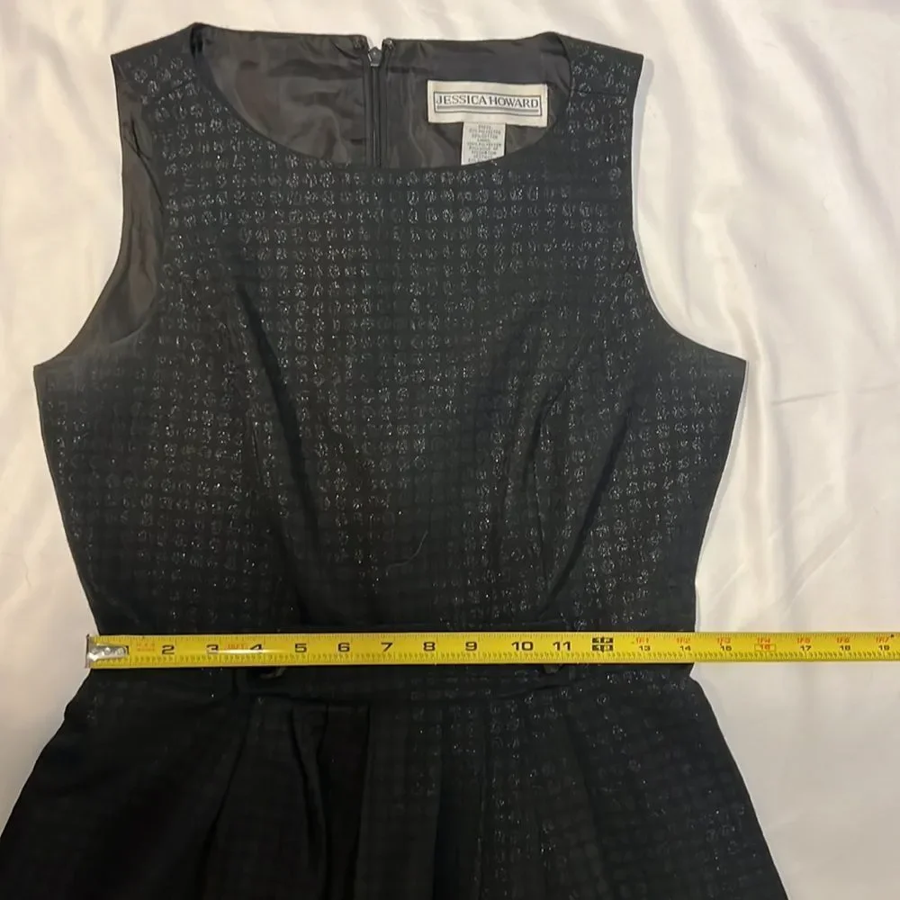 Jessica Howard Black Flare Dress - Picture 9 of 10